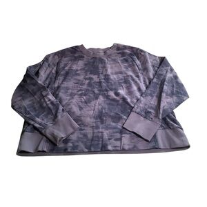 Athleta blue Crewneck Sweater with Classic Style